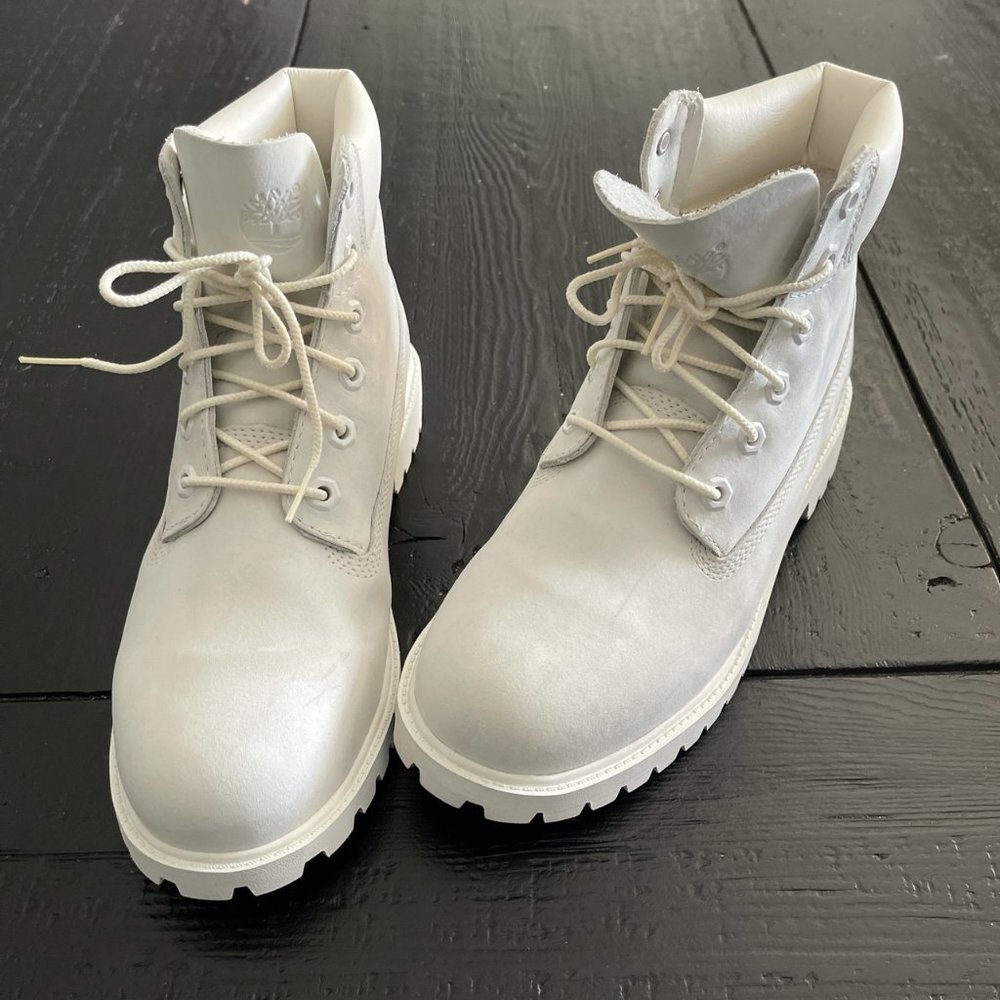 Timberland Limited Release Ghost White Boots